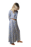 Caftano fantasia Bluette