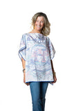Tunica seta foulard