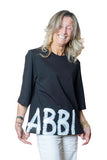 Tshirt cotone dipinta a mano ABBI DUBBI