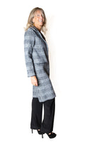 JOSEPH RIBKOFF 253900 Cappotto Jacquard a quadri