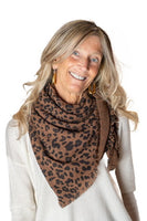 Kujten Grand Bandana Hachiko Leopard