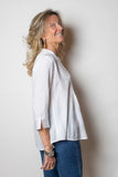 Camicia plissè bianco
