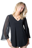 JOSEPH RIBKOFF 261183 camicia petalo nera
