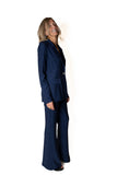 JOSEPH RIBKOFF	253722 Pantalone lurex blu