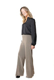 JOSEPH RIBKOFF 263074 PANTALONE GAMBA LARGA TORTORA