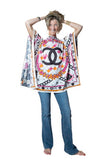 Tunica seta foulard fuxia rose