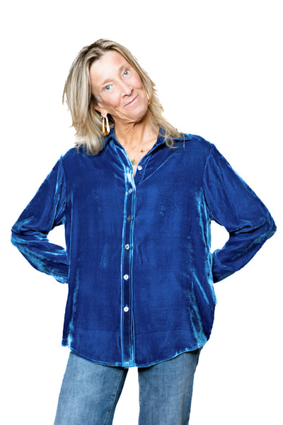 BL Paris camicia velluto lapis