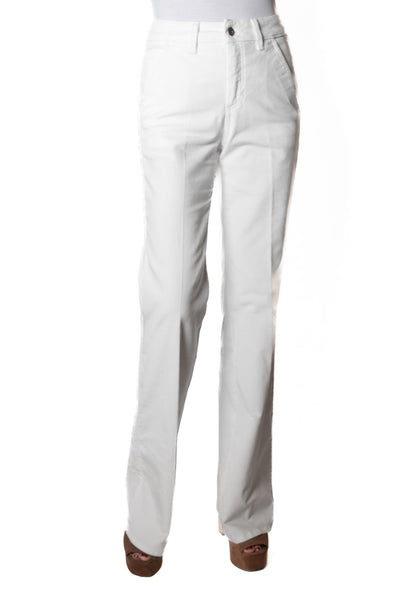 ATELIER CIGALAS  Chino Flare velluto latte