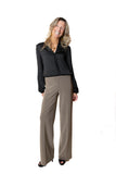 JOSEPH RIBKOFF 263074 PANTALONE GAMBA LARGA TORTORA