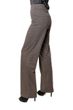JOSEPH RIBKOFF 263081 Pantaloni pull-on a gamba larga a spina di pesce