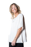 JOSEPH RIBKOFF 261117 camicia tunica bianco