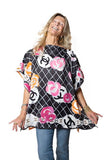 Tunica seta foulard fuxia rose
