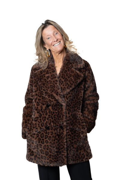JOSEPH RIBKOFF 253937 Giaccone animalier