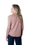 MAJESTIC FILATURES Camicia cachemire Terra Rosa