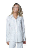 vincent.tulipano Camicia Crazy Pizzo in lino dipinta