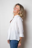 Camicia plissè bianco
