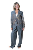 SISSIOTTO Pantalone Pinces Grigio