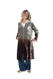 BL Paris Cappotto in velluto Dipdyed grey/brown