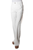 ATELIER CIGALAS  Chino Flare velluto latte