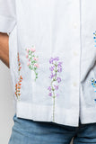 vincent.tulipano Camicia  ricamata a mano