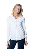 MAJESTIC FILATURES Camicia cotone supima bianca
