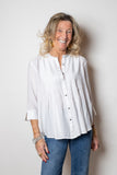Camicia plissè bianco