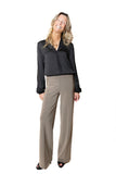 JOSEPH RIBKOFF 263074 PANTALONE GAMBA LARGA TORTORA