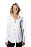 JOSEPH RIBKOFF 253941 Camicia jersey  con bottoni dorati