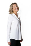 JOSEPH RIBKOFF 253941 Camicia jersey  con bottoni dorati