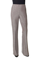 JOSEPH RIBKOFF	253722 pantaloni lurex tortora