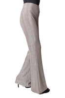 JOSEPH RIBKOFF	253722 pantaloni lurex tortora