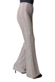 JOSEPH RIBKOFF	253722 pantaloni lurex tortora