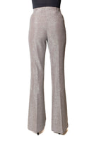 JOSEPH RIBKOFF	253722 pantaloni lurex tortora