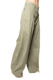 ATELIER CIGALAS Pantalone 254 Dyed Oliva