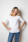 Pour Moi tshirt viscosa bianca