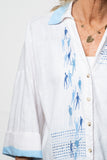 vincent.tulipano Camicia ricamata a mano