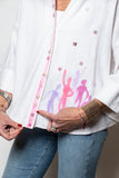 vincent.tulipano Camicia ricamata a mano