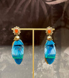 GAS BIJOUX orecchini Sao2 plume