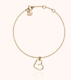 PAULIN, bracciale in oro, Lucky cuore