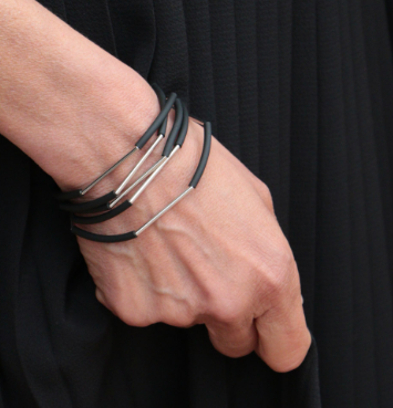 ELLESANTI bracciale NERO'