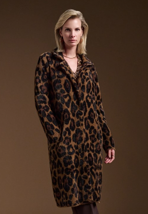 JOSEPH RIBKOFF Cappotto Animalier