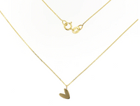 Cuori e Frecce girocollo oro cuore