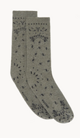 Kujten calze in cachemire bandana 2 fili