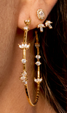 MYA BAY  orecchini MAGNOLIA HOOPS