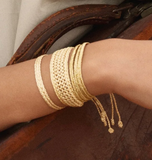 ART OF SFIFA bracciale Triple Mini Eya Gold Ginger