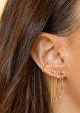Girls crew  Meteor Shower Dangle Earrings
