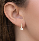 Girls crew  Heartstrings Dangle Earrings