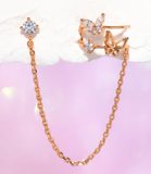 Girls crew  Enchanted Wings Earcuff + Stud