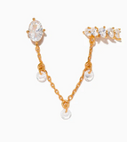 Girls crew  Dew You Earcuff + Stud
