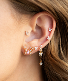 Girls crew Mari Dangle Hoops